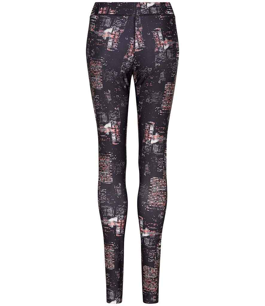 AWDis Ladies Cool Printed Leggings in by Just Cool — Custom branded clothing by Print Press, featuring premium embroidery produced in our specialist print lab in the UK.
