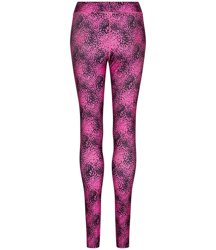 AWDis Ladies Cool Printed Leggings in by Just Cool — Custom branded clothing by Print Press, featuring premium embroidery produced in our specialist print lab in the UK.