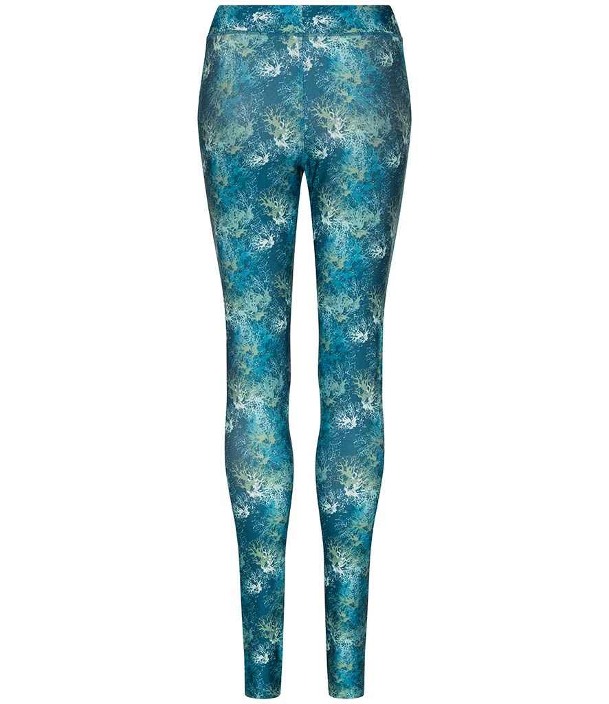 AWDis Ladies Cool Printed Leggings in by Just Cool — Custom branded clothing by Print Press, featuring premium embroidery produced in our specialist print lab in the UK.