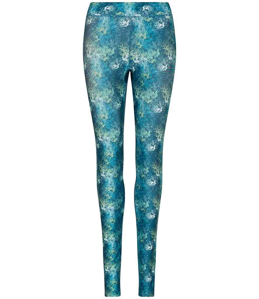 AWDis Ladies Cool Printed Leggings in by Just Cool — Custom branded clothing by Print Press, featuring premium embroidery produced in our specialist print lab in the UK.