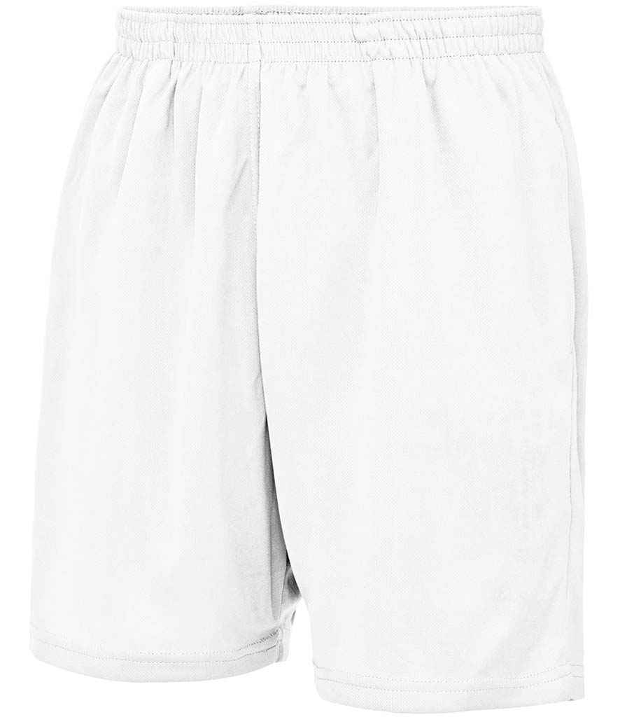 AWDis Cool Mesh Lined Shorts in by Just Cool — Custom branded clothing by Print Press, featuring premium embroidery produced in our specialist print lab in the UK.