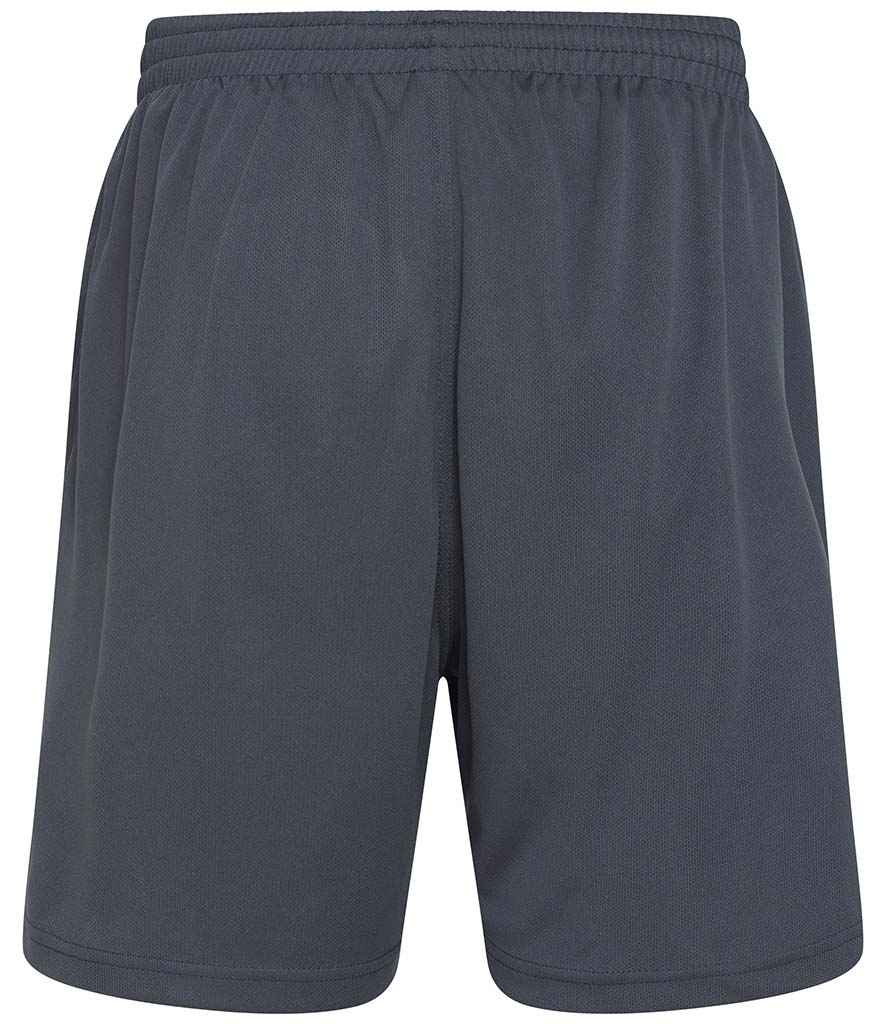 AWDis Cool Mesh Lined Shorts in by Just Cool — Custom branded clothing by Print Press, featuring premium embroidery produced in our specialist print lab in the UK.