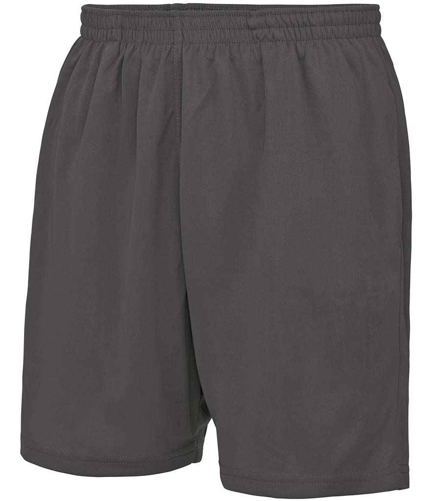 AWDis Cool Mesh Lined Shorts in by Just Cool — Custom branded clothing by Print Press, featuring premium embroidery produced in our specialist print lab in the UK.