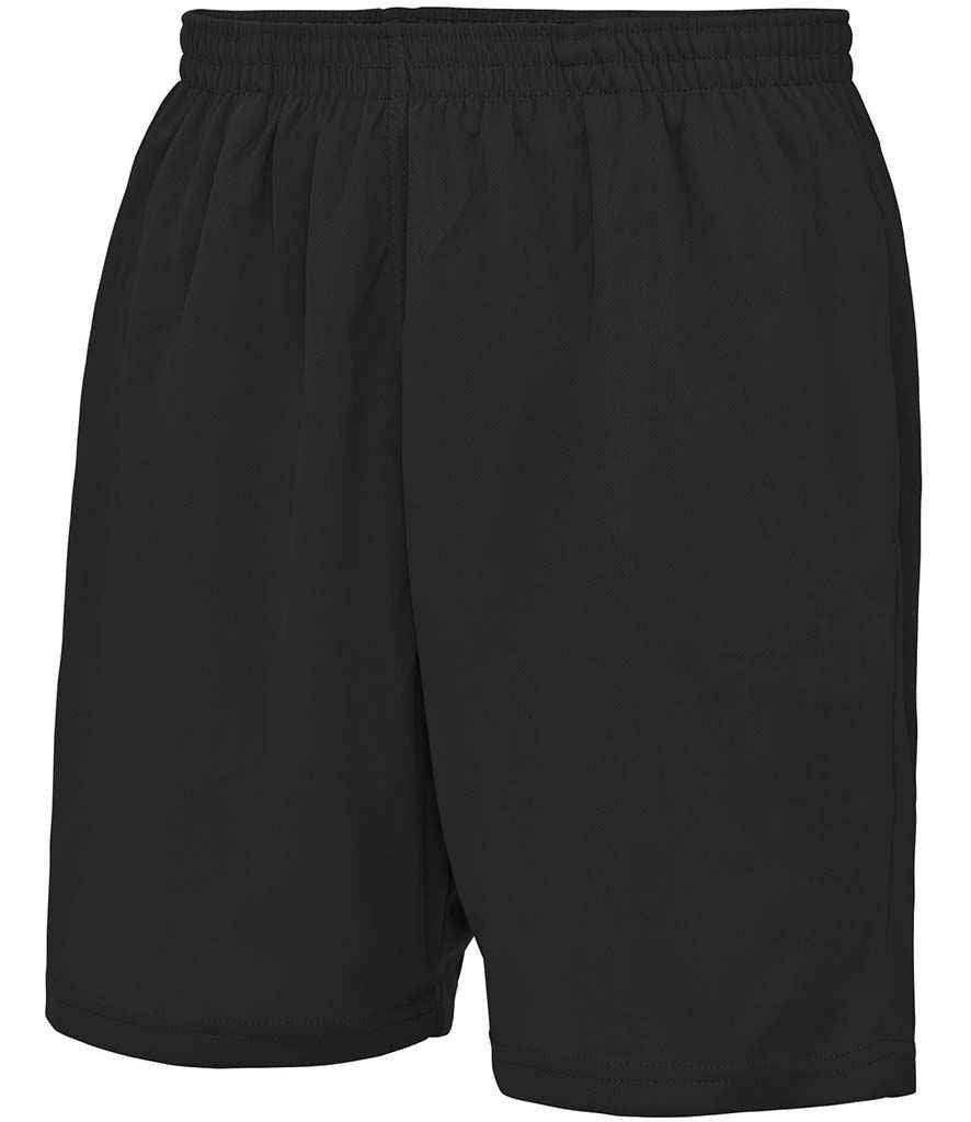 AWDis Cool Mesh Lined Shorts in by Just Cool — Custom branded clothing by Print Press, featuring premium embroidery produced in our specialist print lab in the UK.