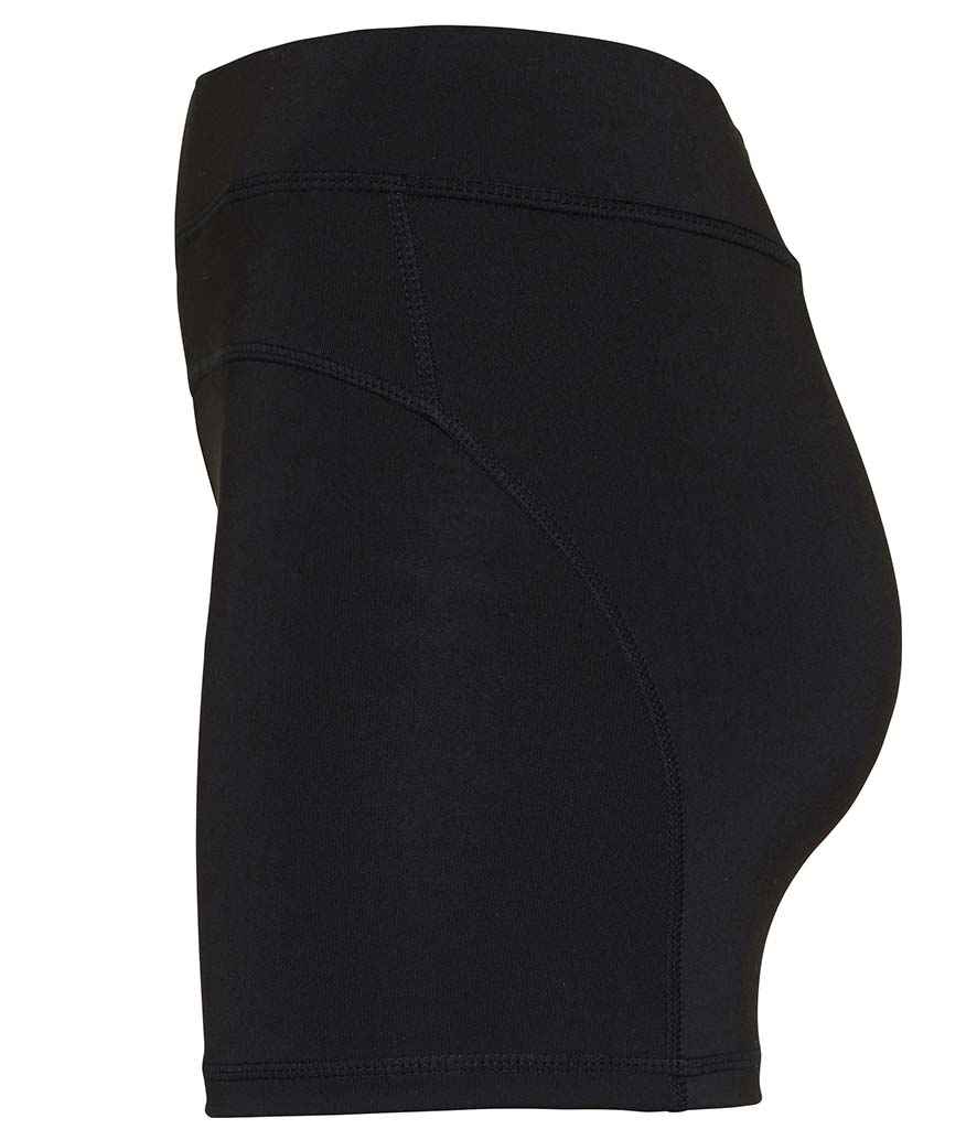 AWDis Ladies Cool Training Shorts in by Just Cool — Custom branded clothing by Print Press, featuring premium embroidery produced in our specialist print lab in the UK.
