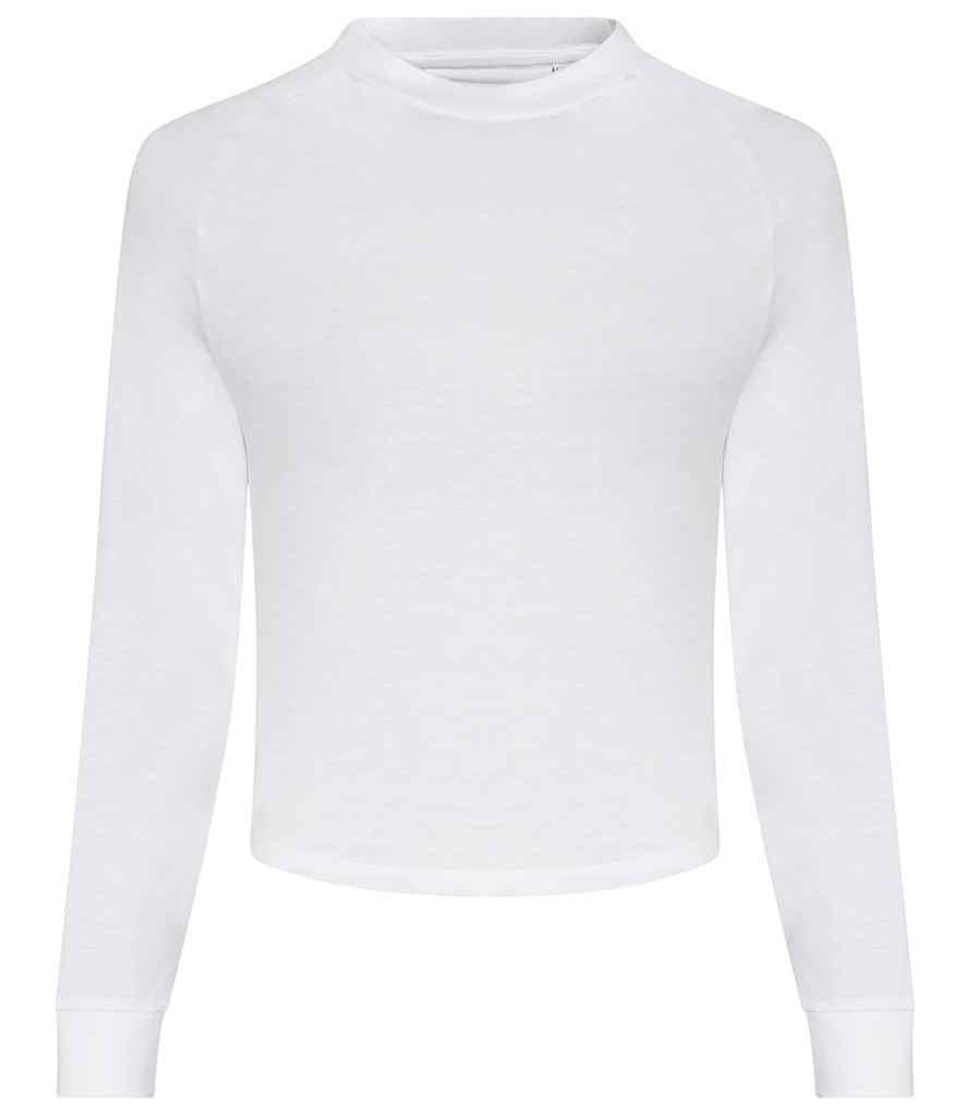 AWDis Ladies Cool Cross Back Long Sleeve T-Shirt in by Just Cool — Custom branded clothing by Print Press, featuring premium embroidery produced in our specialist print lab in the UK.