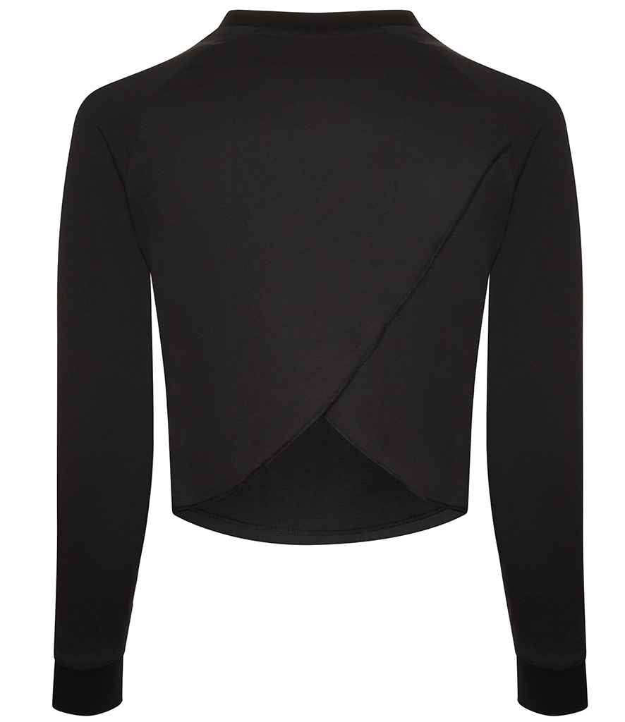 AWDis Ladies Cool Cross Back Long Sleeve T-Shirt in by Just Cool — Custom branded clothing by Print Press, featuring premium embroidery produced in our specialist print lab in the UK.