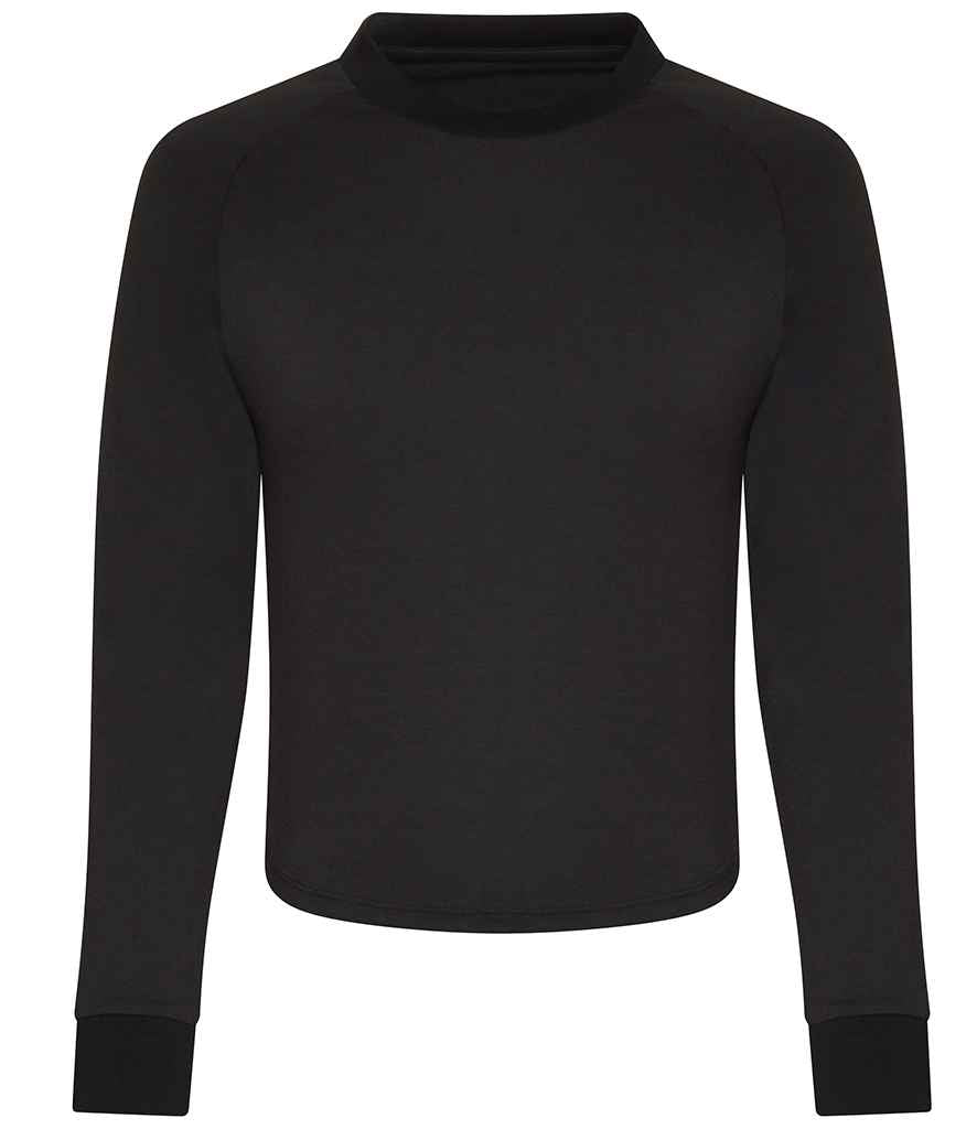 AWDis Ladies Cool Cross Back Long Sleeve T-Shirt in by Just Cool — Custom branded clothing by Print Press, featuring premium embroidery produced in our specialist print lab in the UK.