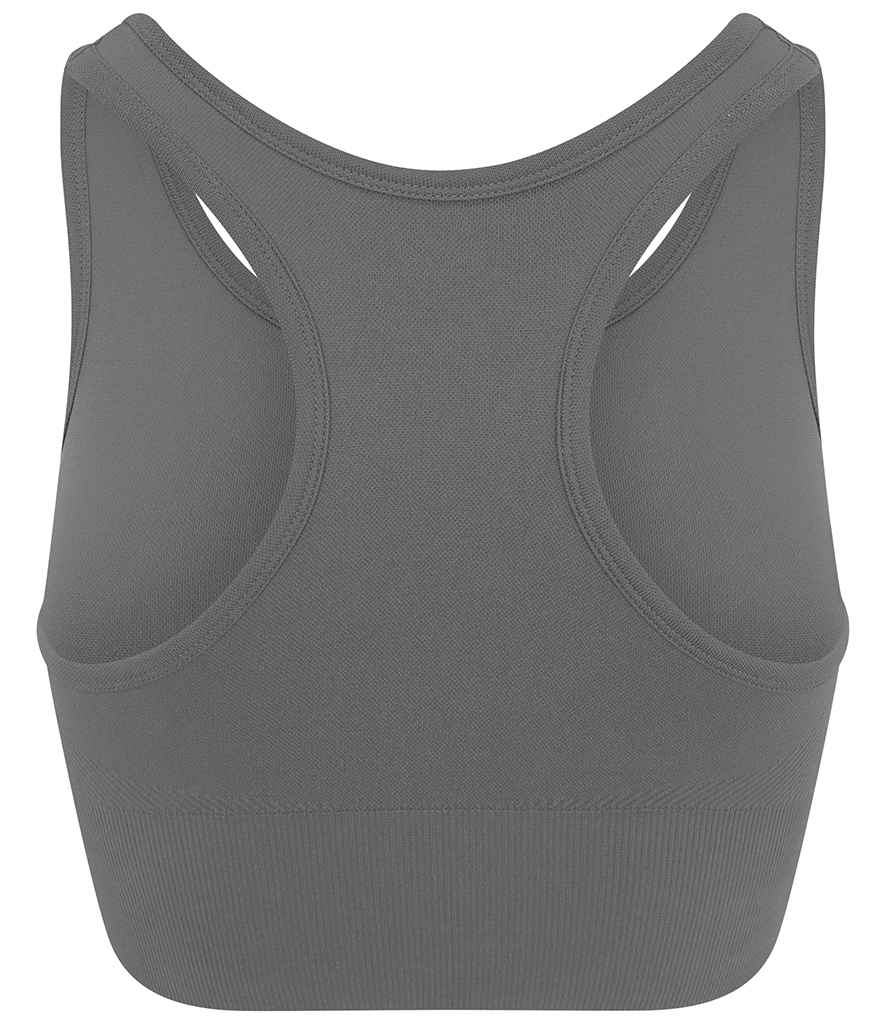 AWDis Ladies Cool Seamless Crop Top in by Just Cool — Custom branded clothing by Print Press, featuring premium embroidery produced in our specialist print lab in the UK.
