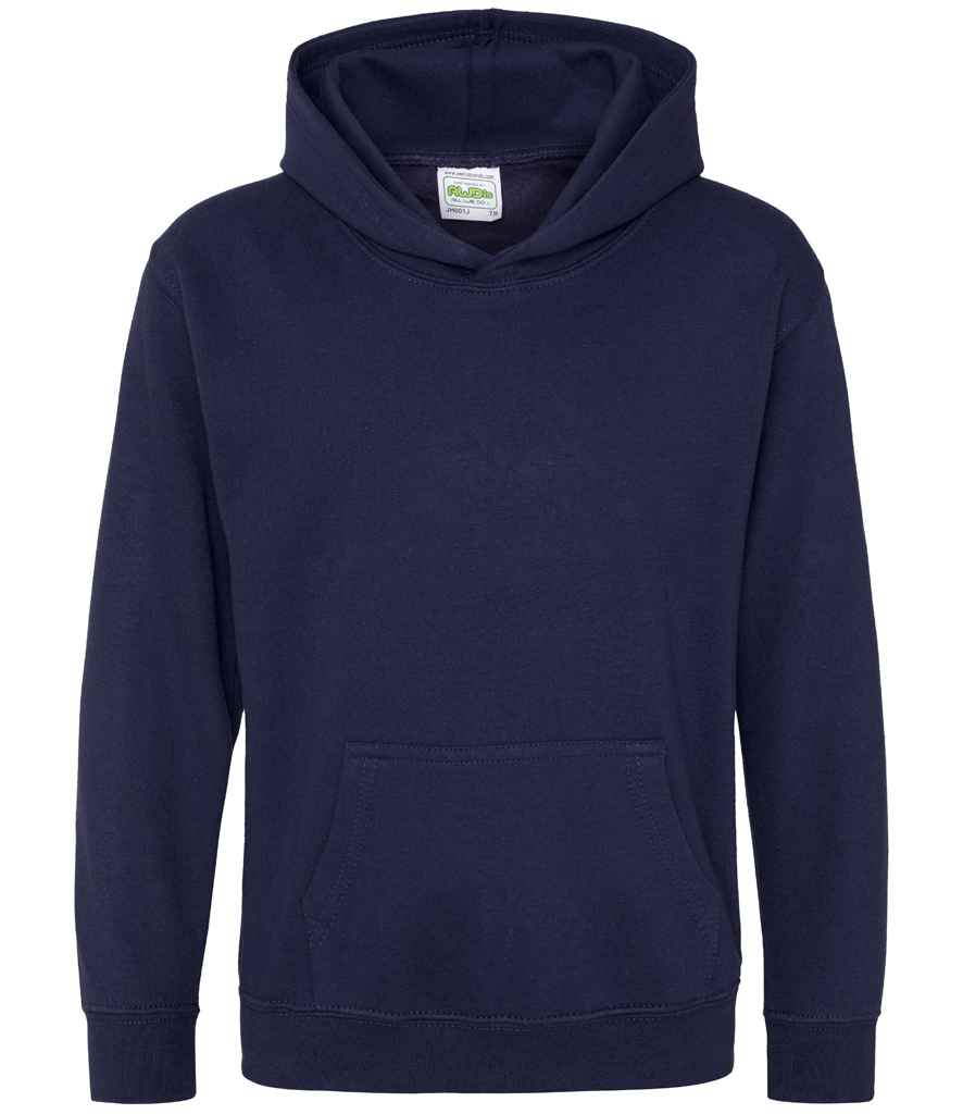 AWDis Kids Hoodie in by Just Hoods — Custom branded clothing by Print Press, featuring premium embroidery produced in our specialist print lab in the UK.
