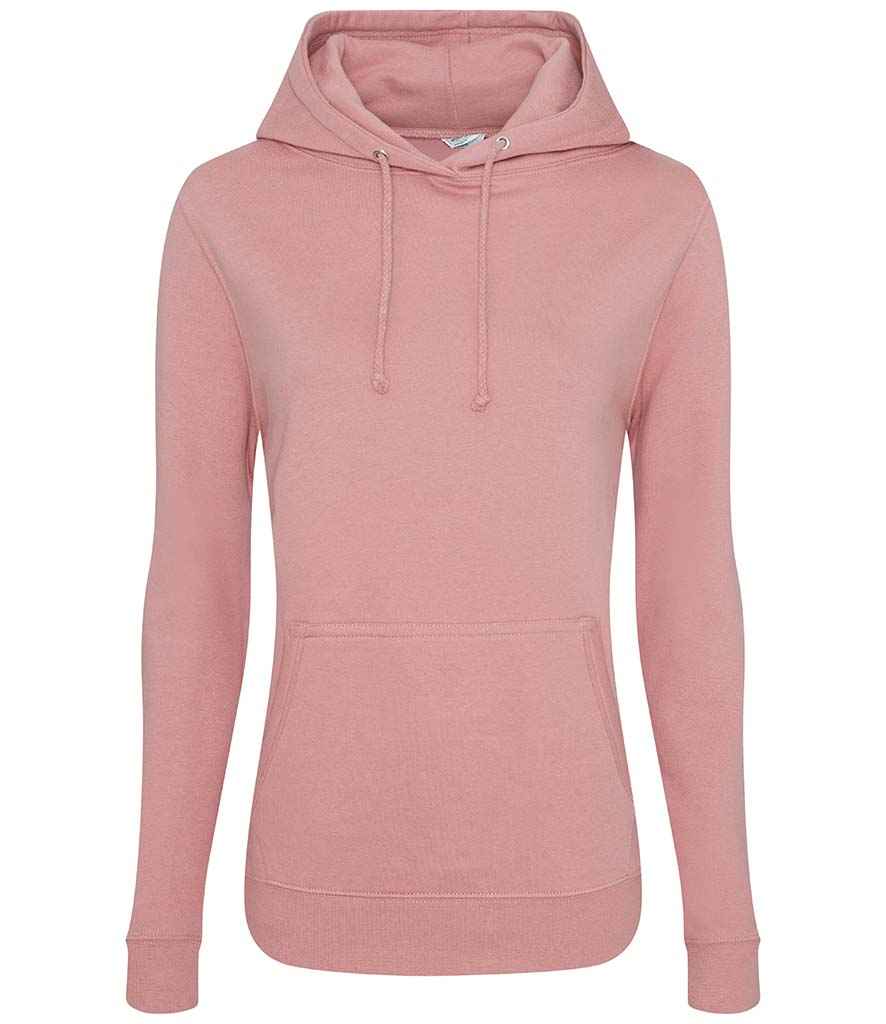 AWDis Ladies College Hoodie - (2nd Colours) in by Just Hoods — Custom branded clothing by Print Press, featuring premium embroidery produced in our specialist print lab in the UK.