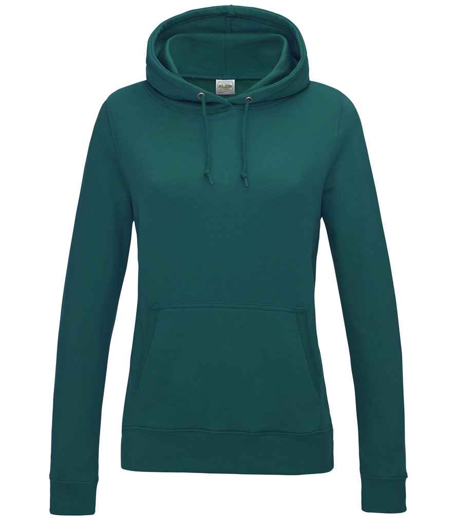 AWDis Ladies College Hoodie - (2nd Colours) in by Just Hoods — Custom branded clothing by Print Press, featuring premium embroidery produced in our specialist print lab in the UK.