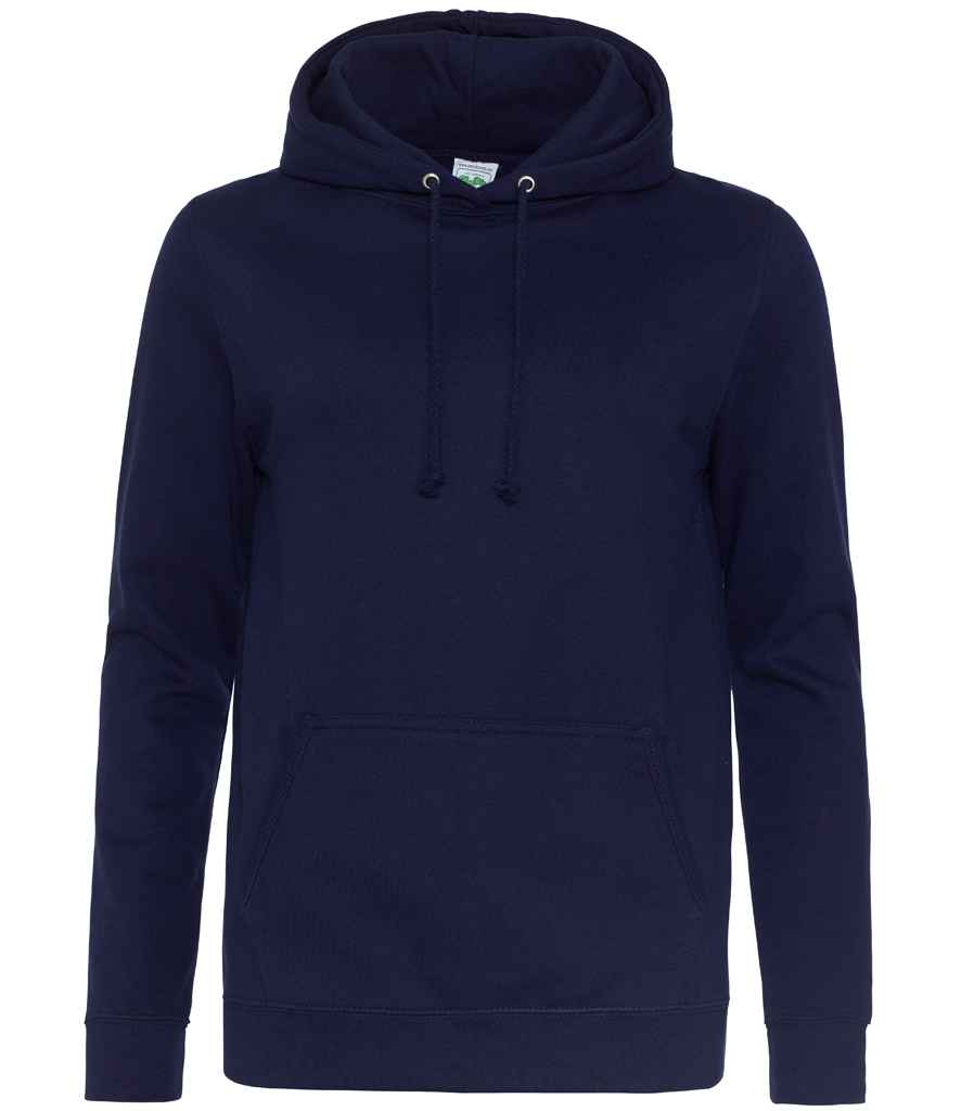 AWDis Ladies College Hoodie in Oxford Navy by Just Hoods — Custom branded clothing by Print Press, featuring premium embroidery produced in our specialist print lab in the UK.