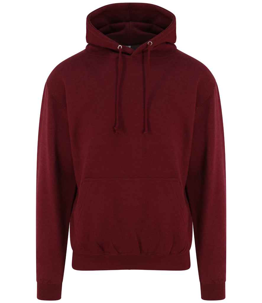 AWDis College Hoodie - (6th Colours) in Burgundy Smoke by Just Hoods — Custom branded clothing by Print Press, featuring premium embroidery produced in our specialist print lab in the UK.