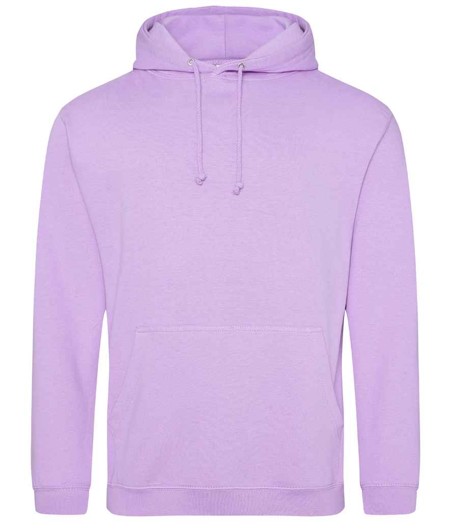 AWDis College Hoodie - (2nd Colours) in Lavender by Just Hoods — Custom branded clothing by Print Press, featuring premium embroidery produced in our specialist print lab in the UK.