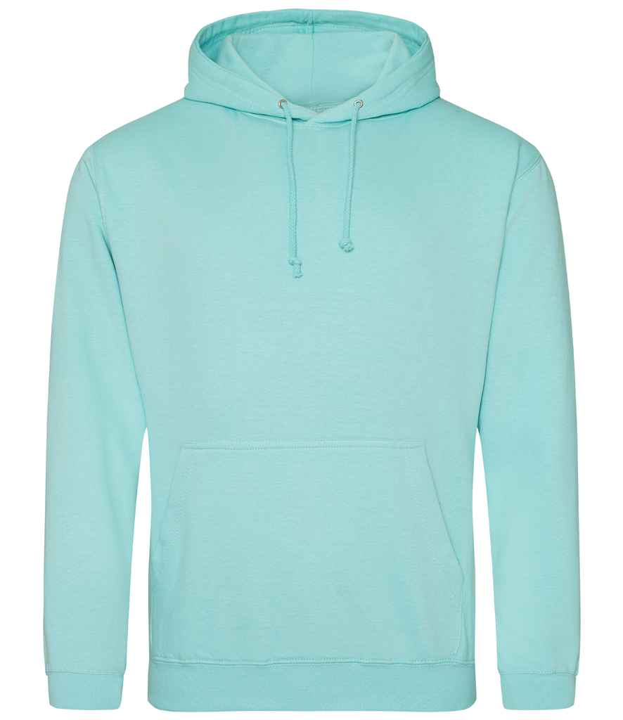 AWDis College Hoodie in Peppermint by Just Hoods — Custom branded clothing by Print Press, featuring premium embroidery produced in our specialist print lab in the UK.
