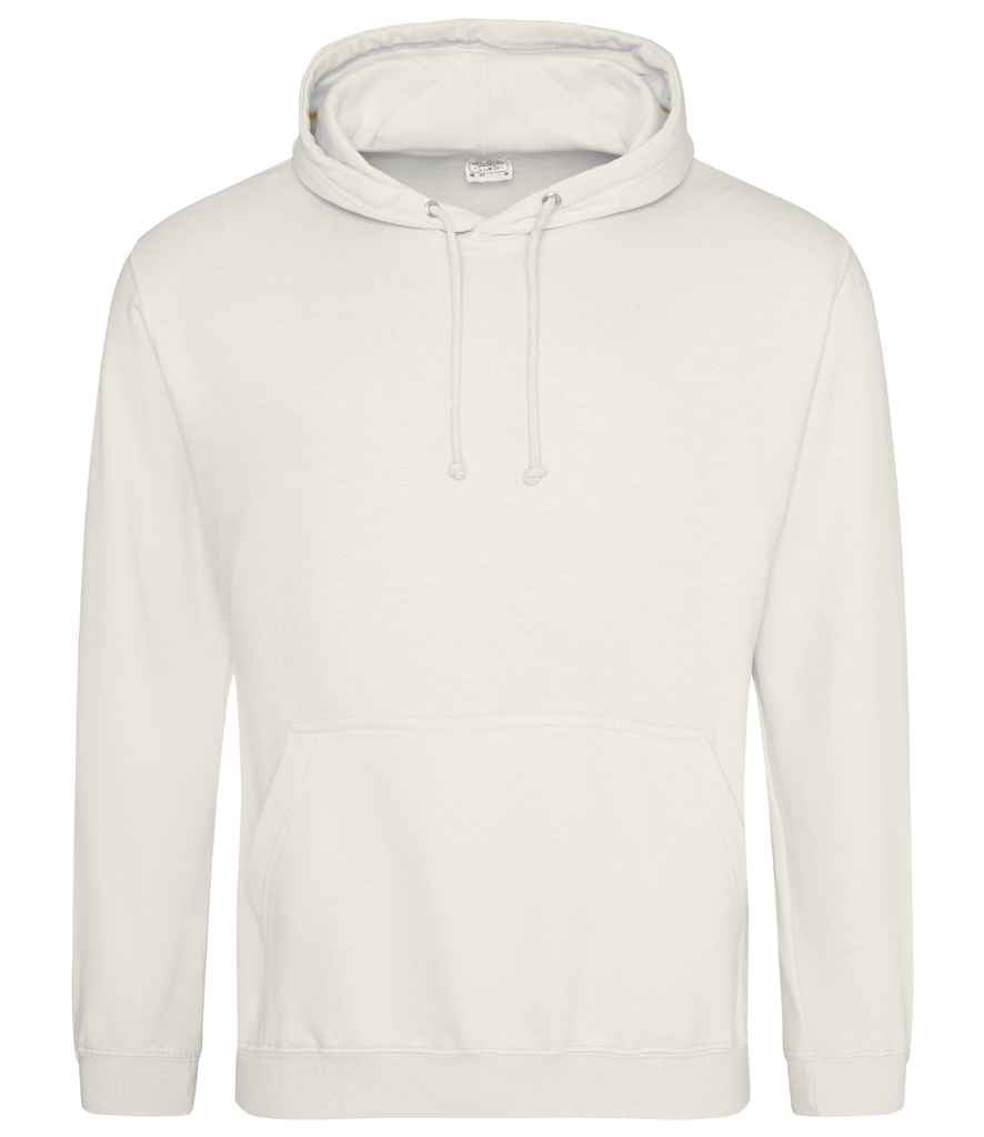 AWDis College Hoodie in Vanilla Milkshake by Just Hoods — Custom branded clothing by Print Press, featuring premium embroidery produced in our specialist print lab in the UK.