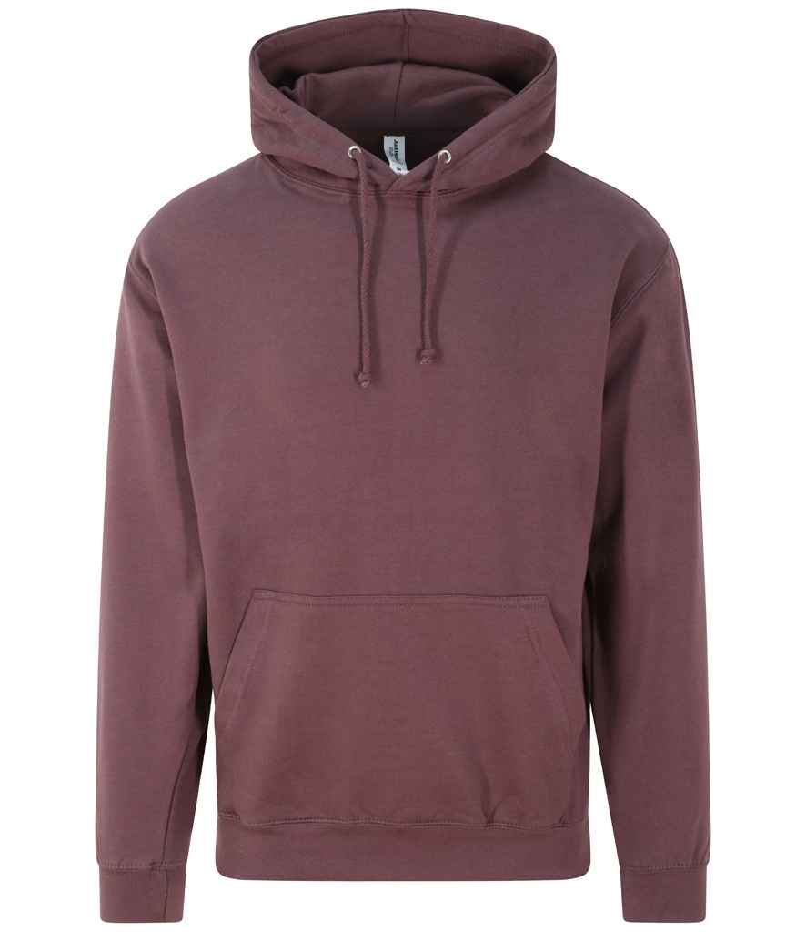 AWDis College Hoodie in Wild Mulberry by Just Hoods — Custom branded clothing by Print Press, featuring premium embroidery produced in our specialist print lab in the UK.