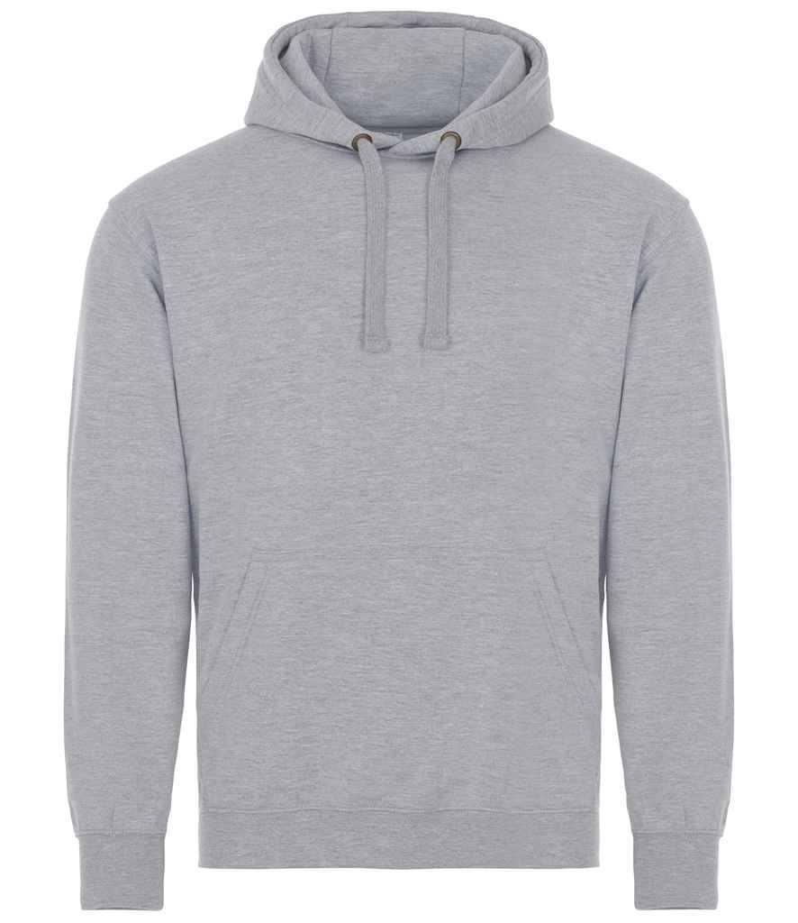 AWDis SupaSoft Hoodie in Supa Grey by Just Hoods — Custom branded clothing by Print Press, featuring premium embroidery produced in our specialist print lab in the UK.