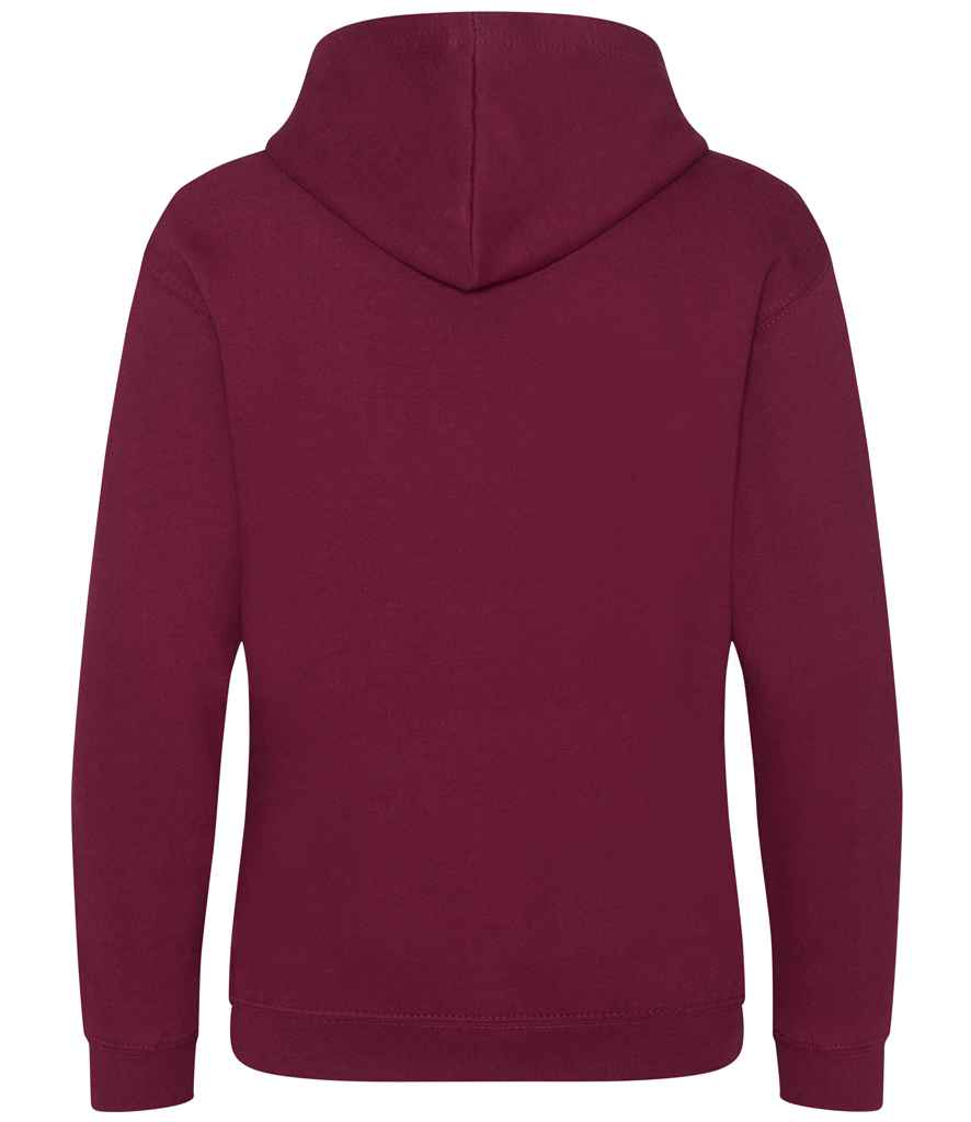 AWDis Kids Varsity Hoodie in by Just Hoods — Custom branded clothing by Print Press, featuring premium embroidery produced in our specialist print lab in the UK.