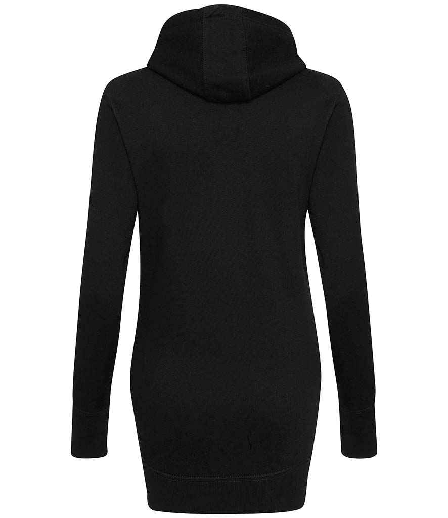 AWDis Ladies Longline Hoodie in by Just Hoods — Custom branded clothing by Print Press, featuring premium embroidery produced in our specialist print lab in the UK.