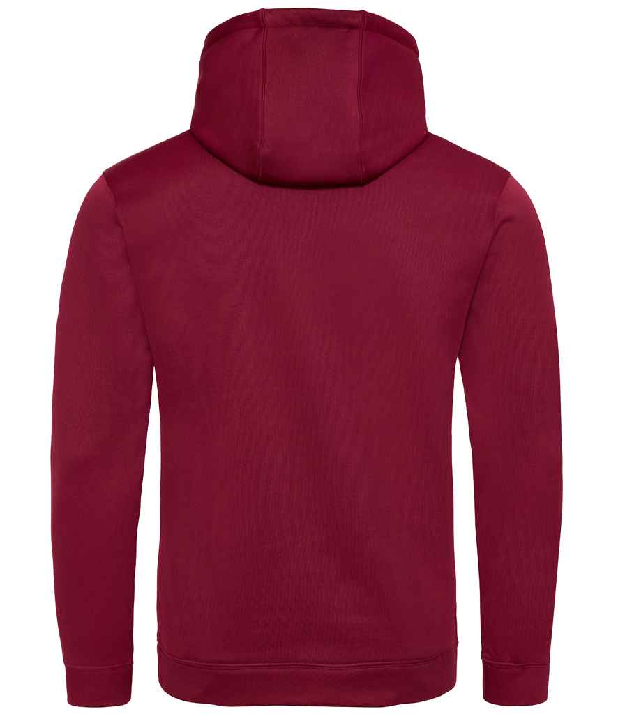 AWDis Sports Polyester Hoodie in by Just Hoods — Custom branded clothing by Print Press, featuring premium embroidery produced in our specialist print lab in the UK.