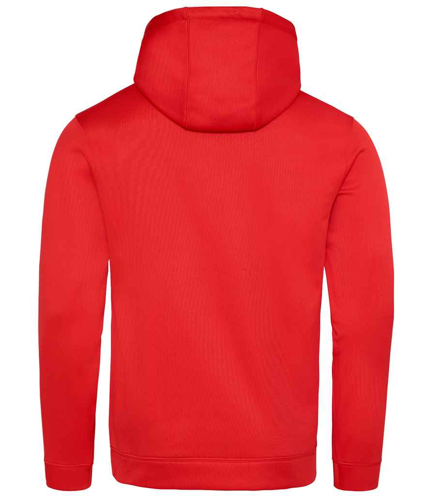 AWDis Sports Polyester Hoodie in by Just Hoods — Custom branded clothing by Print Press, featuring premium embroidery produced in our specialist print lab in the UK.