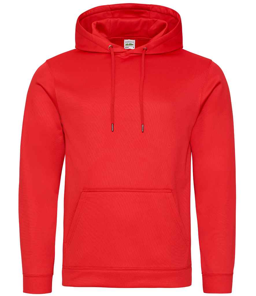 AWDis Sports Polyester Hoodie in by Just Hoods — Custom branded clothing by Print Press, featuring premium embroidery produced in our specialist print lab in the UK.