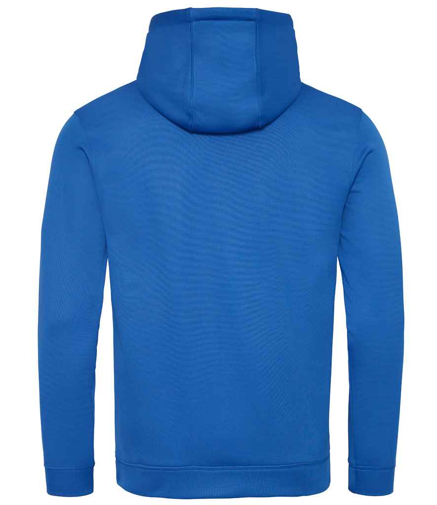 AWDis Sports Polyester Hoodie in by Just Hoods — Custom branded clothing by Print Press, featuring premium embroidery produced in our specialist print lab in the UK.