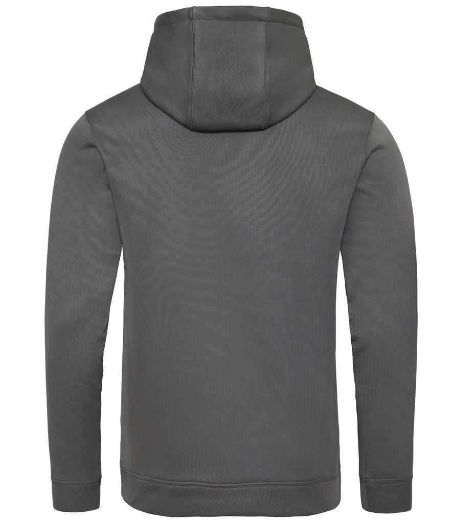 AWDis Sports Polyester Hoodie in by Just Hoods — Custom branded clothing by Print Press, featuring premium embroidery produced in our specialist print lab in the UK.