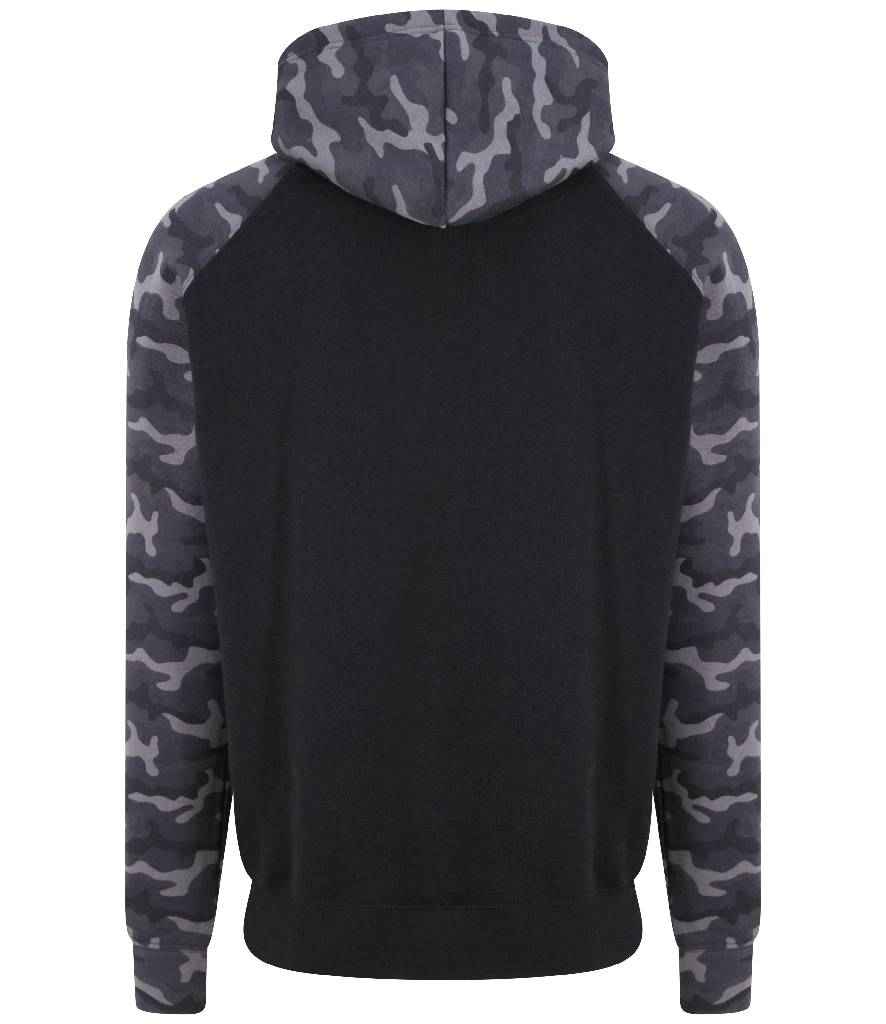 AWDis Baseball Hoodie in by Just Hoods — Custom branded clothing by Print Press, featuring premium embroidery produced in our specialist print lab in the UK.