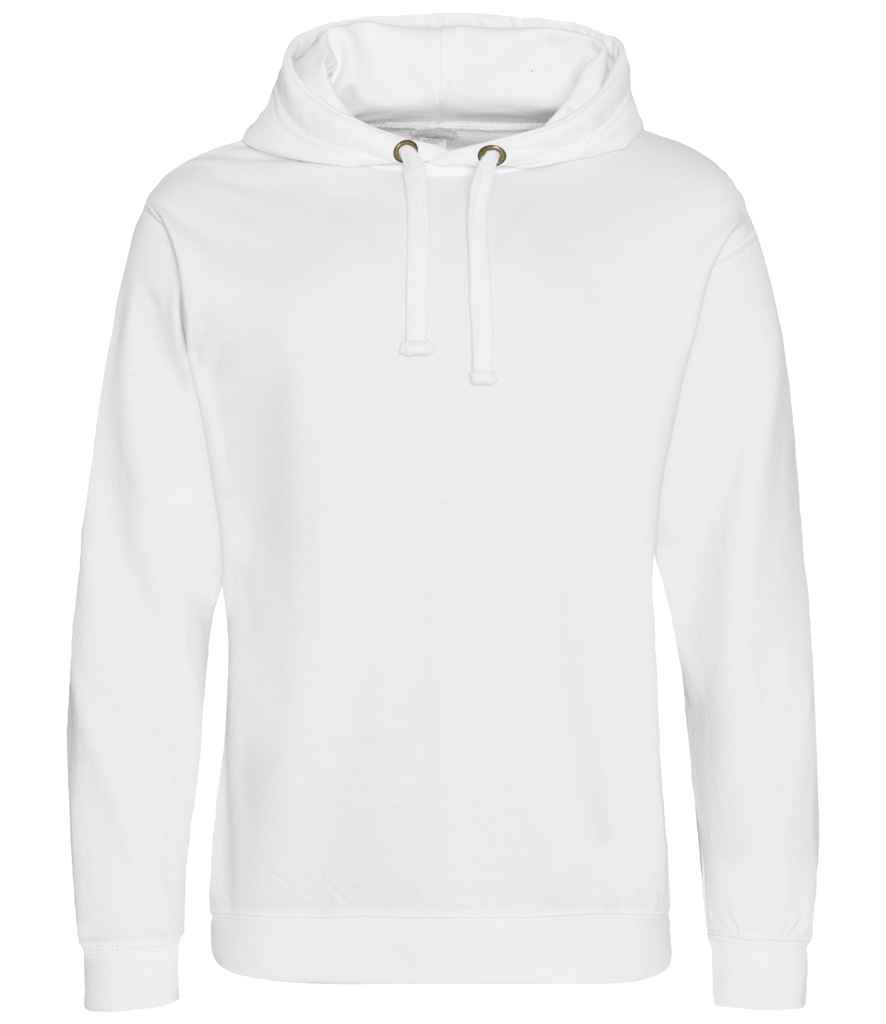 AWDis Epic Print Hoodie in Arctic White by Just Hoods — Custom branded clothing by Print Press, featuring premium embroidery produced in our specialist print lab in the UK.