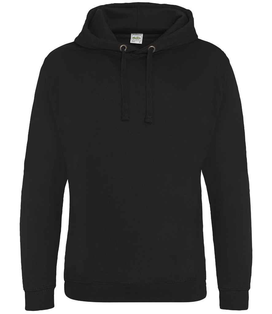 AWDis Epic Print Hoodie in Jet Black by Just Hoods — Custom branded clothing by Print Press, featuring premium embroidery produced in our specialist print lab in the UK.
