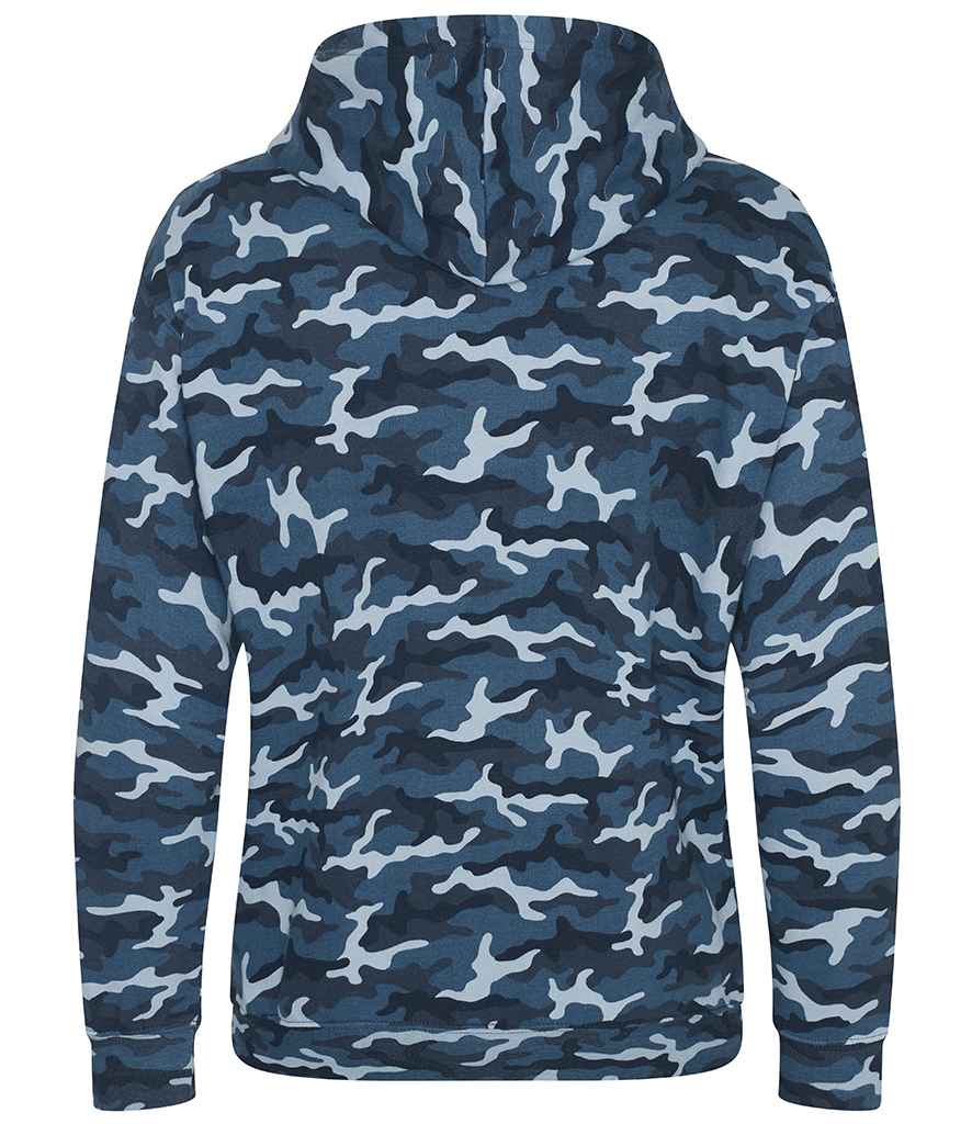 AWDis Camo Hoodie in by Just Hoods — Custom branded clothing by Print Press, featuring premium embroidery produced in our specialist print lab in the UK.