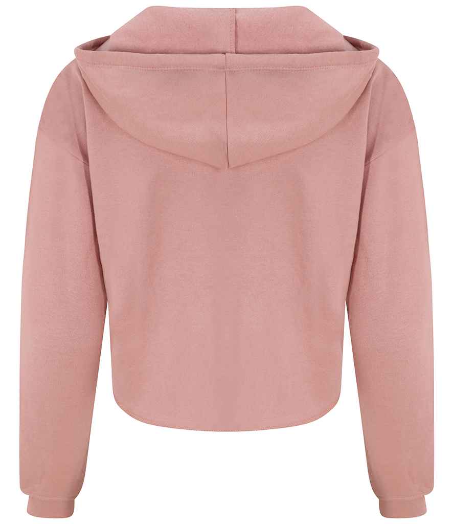 AWDis Ladies Cropped Hoodie in by Just Hoods — Custom branded clothing by Print Press, featuring premium embroidery produced in our specialist print lab in the UK.