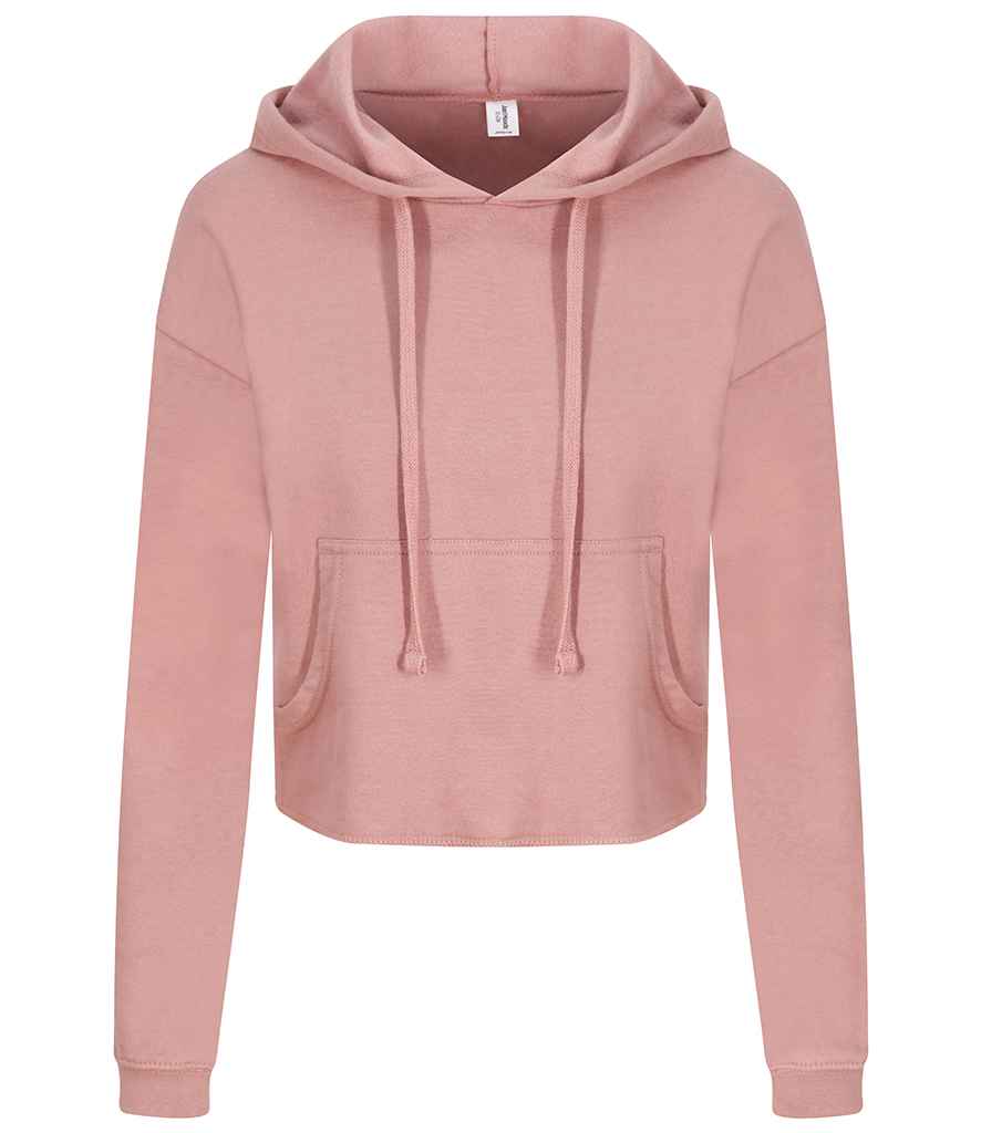 AWDis Ladies Cropped Hoodie in by Just Hoods — Custom branded clothing by Print Press, featuring premium embroidery produced in our specialist print lab in the UK.