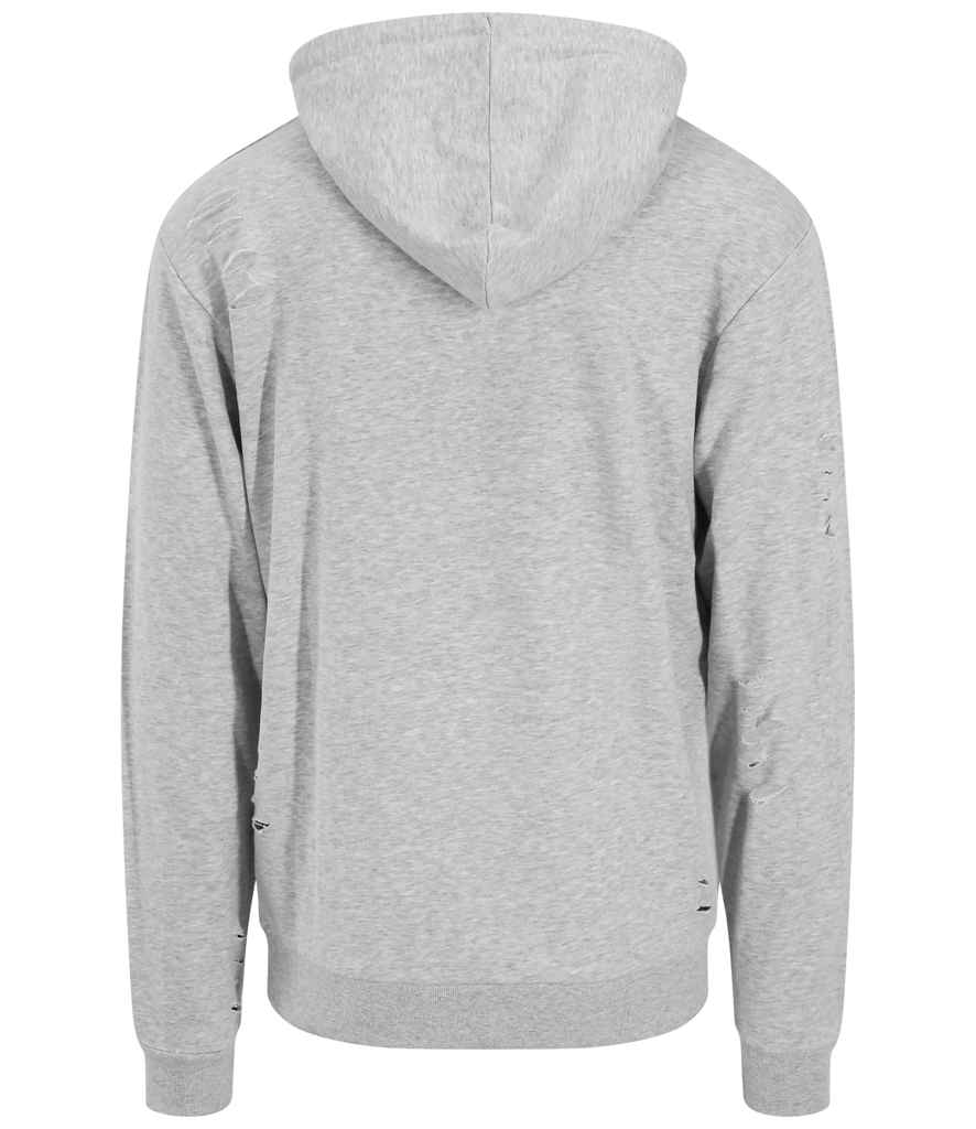 AWDis Distressed Hoodie in by Just Hoods — Custom branded clothing by Print Press, featuring premium embroidery produced in our specialist print lab in the UK.