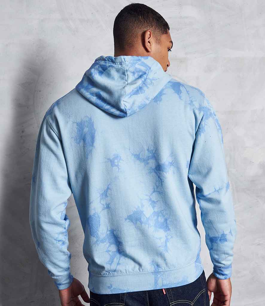 AWDis Tie-Dye Hoodie in by Just Hoods — Custom branded clothing by Print Press, featuring premium embroidery produced in our specialist print lab in the UK.