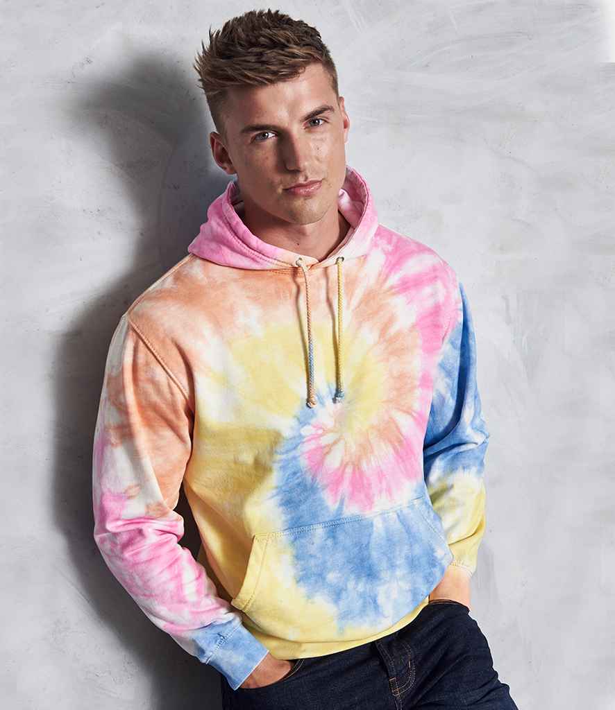 AWDis Tie-Dye Hoodie in by Just Hoods — Custom branded clothing by Print Press, featuring premium embroidery produced in our specialist print lab in the UK.