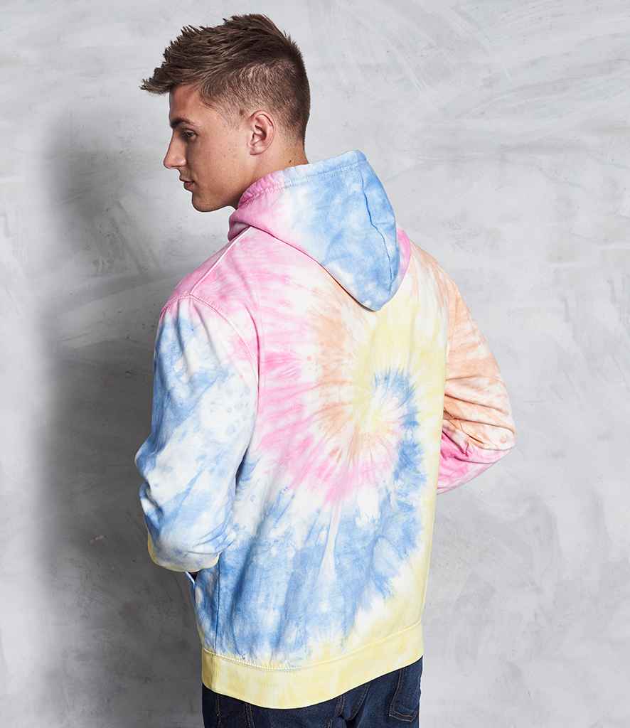 AWDis Tie-Dye Hoodie in by Just Hoods — Custom branded clothing by Print Press, featuring premium embroidery produced in our specialist print lab in the UK.