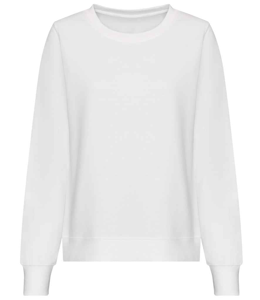 AWDis Ladies Sweatshirt in by Just Hoods — Custom branded clothing by Print Press, featuring premium embroidery produced in our specialist print lab in the UK.