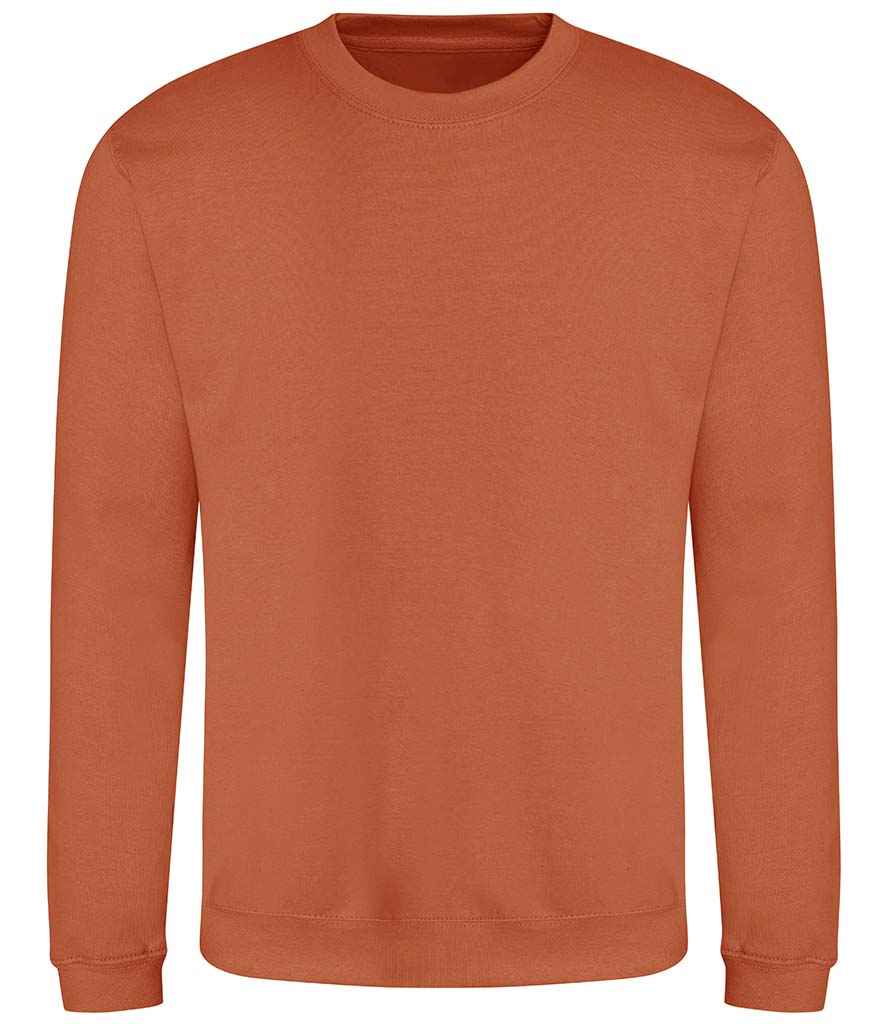 AWDis Sweatshirt - (3rd Colours) in Ginger Biscuit by Just Hoods — Custom branded clothing by Print Press, featuring premium embroidery produced in our specialist print lab in the UK.
