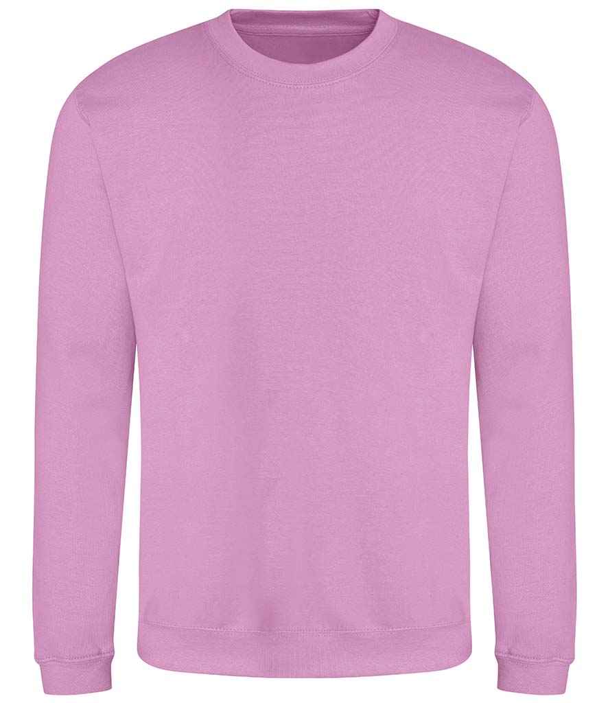 AWDis Sweatshirt - (2nd Colours) in Lavender by Just Hoods — Custom branded clothing by Print Press, featuring premium embroidery produced in our specialist print lab in the UK.