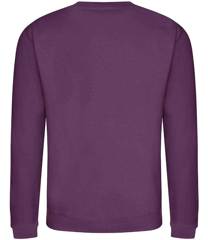 AWDis Sweatshirt in by Just Hoods — Custom branded clothing by Print Press, featuring premium embroidery produced in our specialist print lab in the UK.