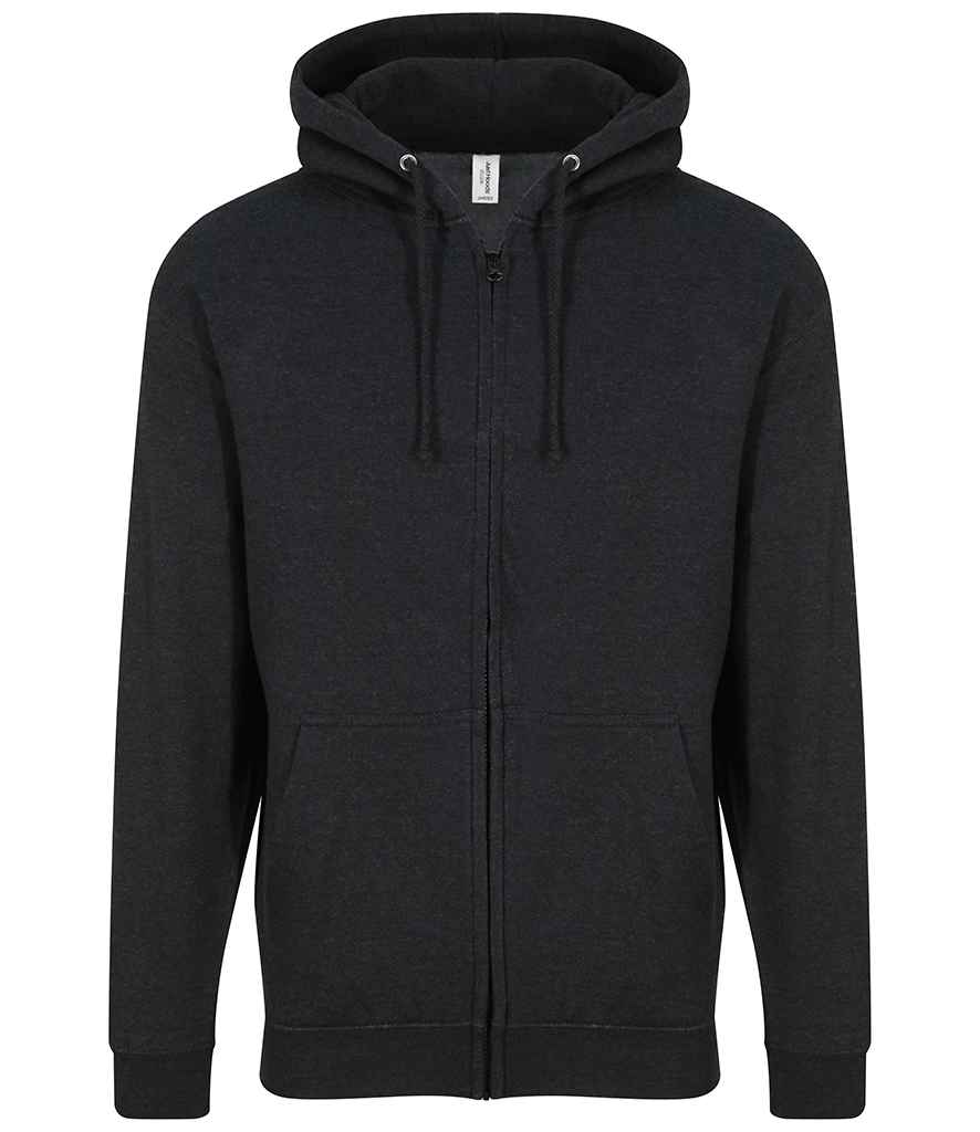 AWDis Zoodie - (2nd Colours) in Black Smoke by Just Hoods — Custom branded clothing by Print Press, featuring premium embroidery produced in our specialist print lab in the UK.