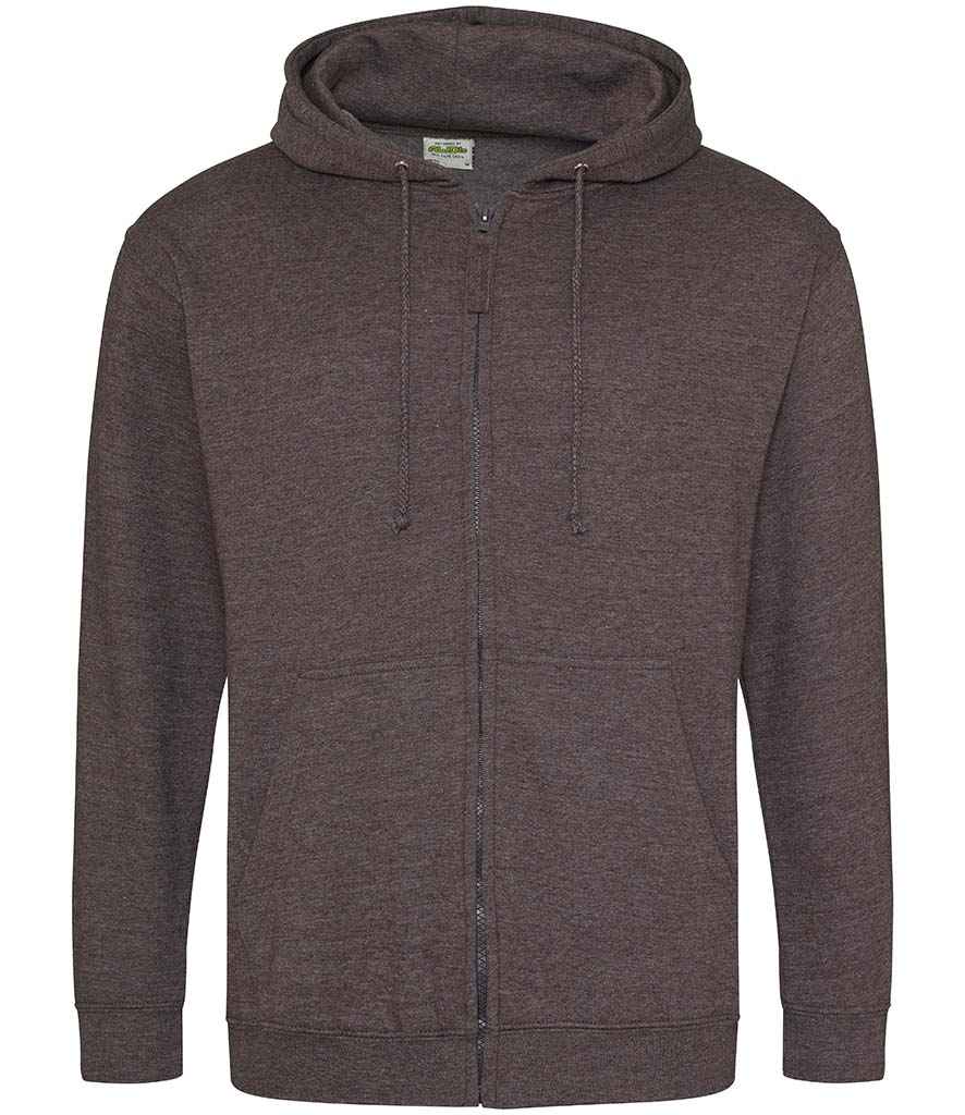 AWDis Zoodie - (2nd Colours) in Charcoal by Just Hoods — Custom branded clothing by Print Press, featuring premium embroidery produced in our specialist print lab in the UK.