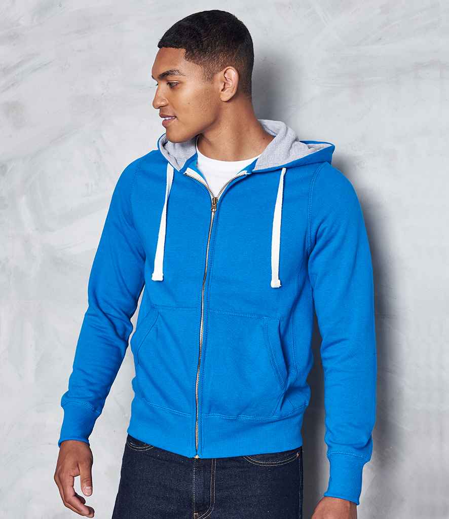 AWDis Chunky Zoodie in by Just Hoods — Custom branded clothing by Print Press, featuring premium embroidery produced in our specialist print lab in the UK.