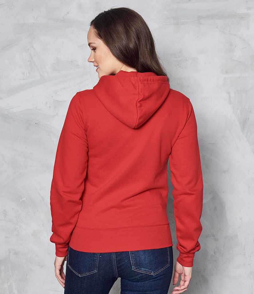 AWDis Ladies Zoodie in by Just Hoods — Custom branded clothing by Print Press, featuring premium embroidery produced in our specialist print lab in the UK.