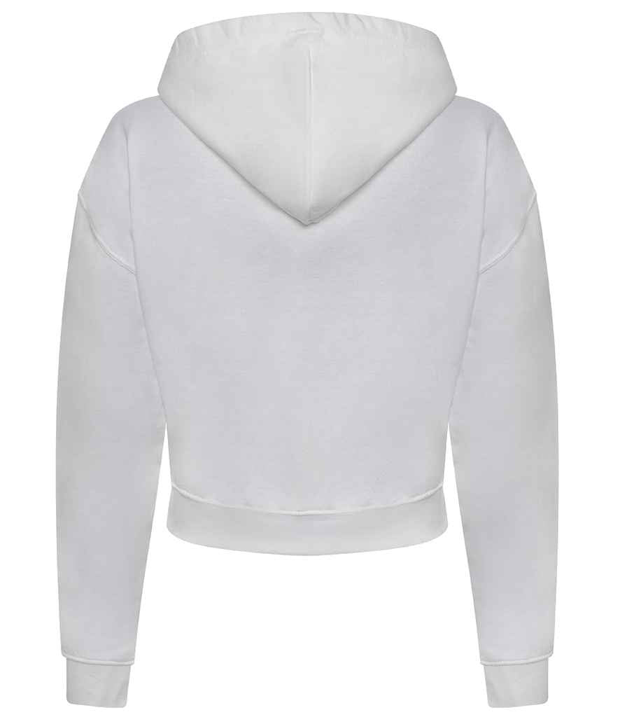 AWDis Ladies Cropped Zoodie in by Just Hoods — Custom branded clothing by Print Press, featuring premium embroidery produced in our specialist print lab in the UK.
