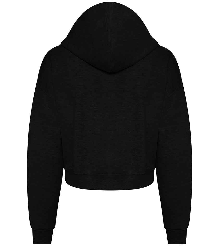 AWDis Ladies Cropped Zoodie in by Just Hoods — Custom branded clothing by Print Press, featuring premium embroidery produced in our specialist print lab in the UK.